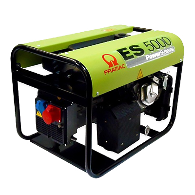 Бензиновый генератор портативный PRAMAC ES5000, 400/230V