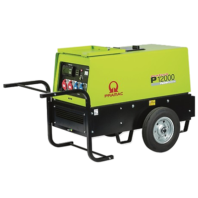 Дизельный генератор портативный PRAMAC P12000 CONN, 400/230V