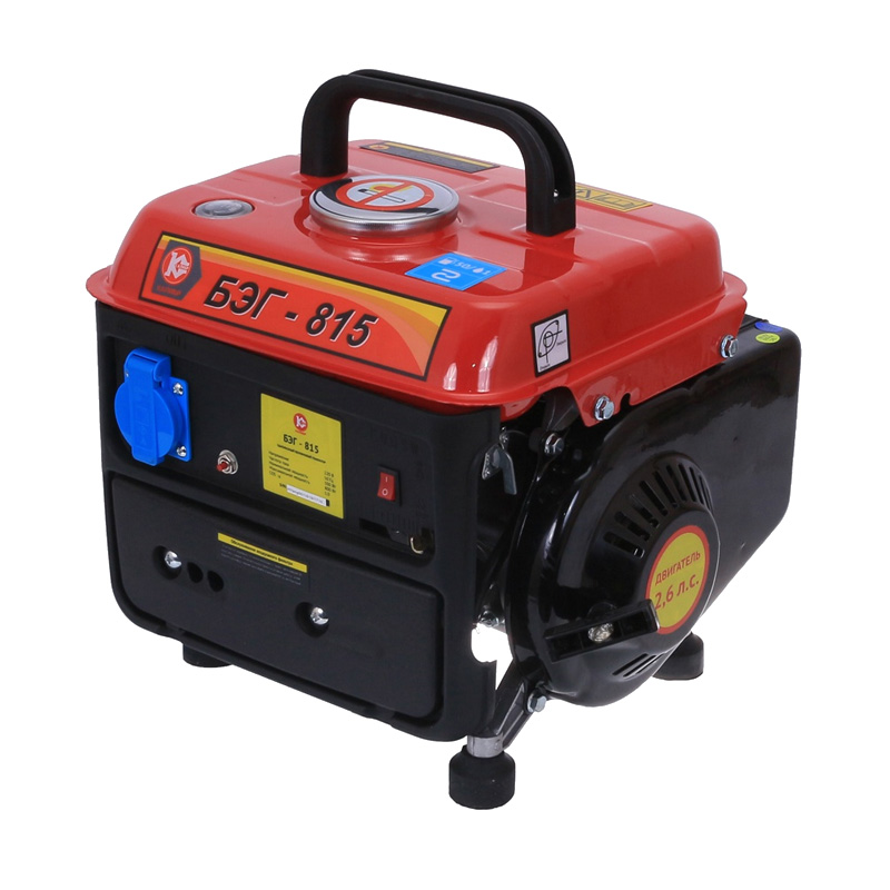 Генератор бензиновый Калибр БЭГ-815