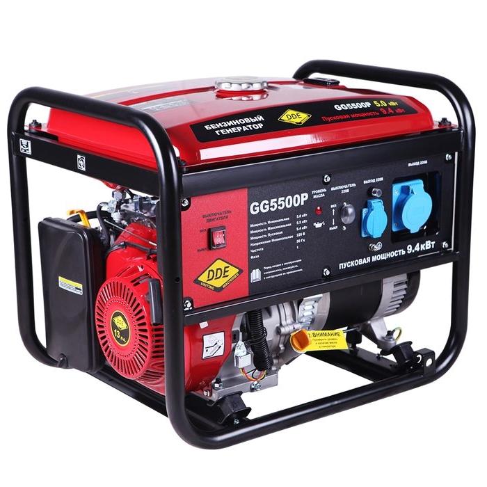 Генератор бензиновый DDE GG5500P