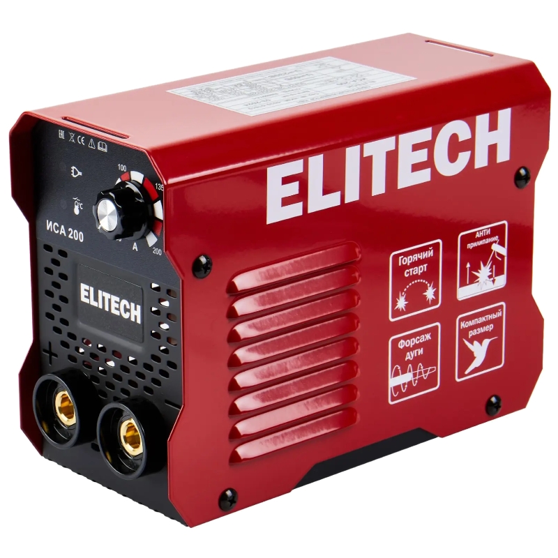Сварочный инвертор Elitech ММА ИСА 200
