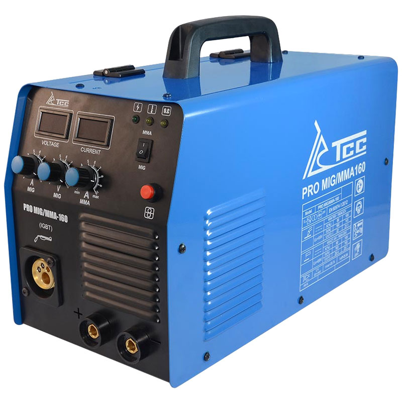 Cварочный полуавтомат ТСС PRO MIG/MMA-160