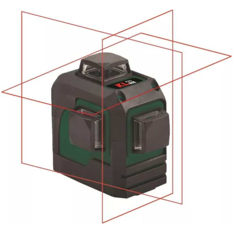Уровень лазерный линейный KLpro KLLZR93 (горизонт, вертикаль и 90°)