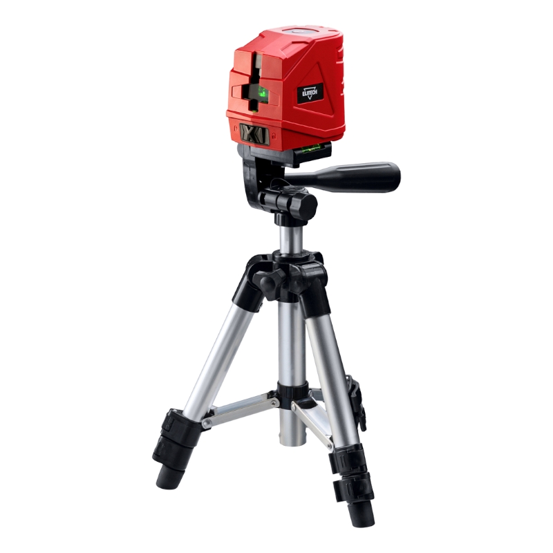 Нивелир лазерный Elitech ПЛ 4К-ЗЕЛ