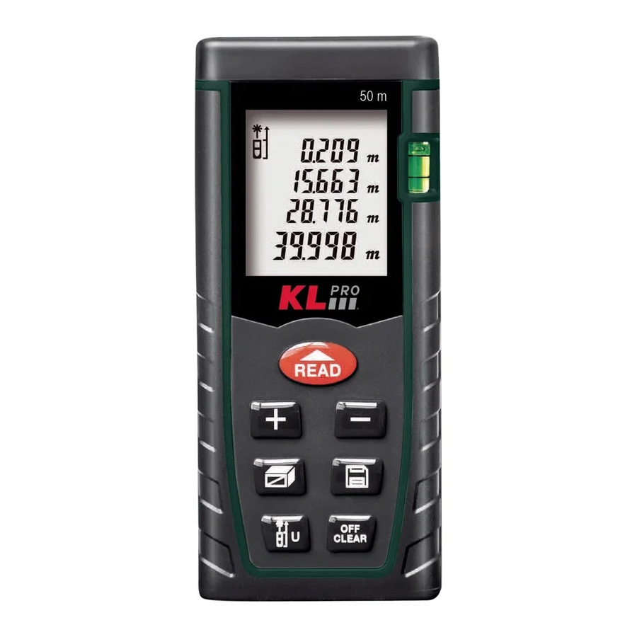 Дальномер лазерный KLpro KLLZM50 (50 метров)