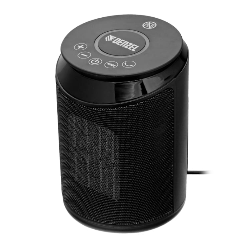 Тепловентилятор керамический Denzel DTFC-2000X, 2 кВт, wi-fi, пульт, динамик, вращение, 3 реж.