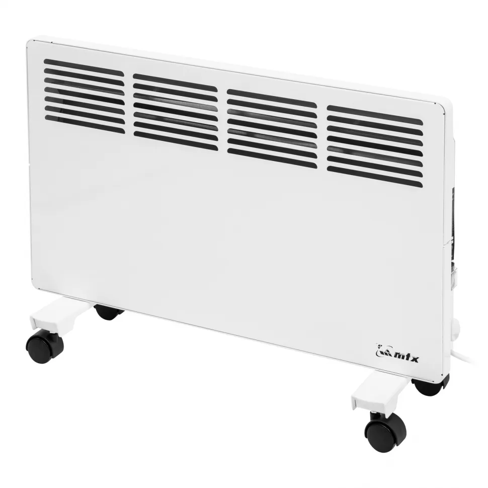 Конвектор электрический MTX КМ-2000.2, 230 В, 2000 Вт, X-образный нагреватель, колеса, термостат