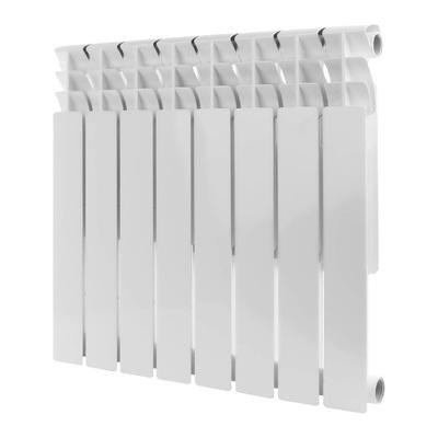 Биметаллический радиатор Rommer Optima Bm 500 8 секций (RBM-0210-050008)