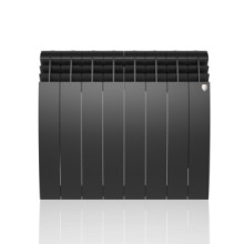 Алюминиевый радиатор Royal Thermo Biliner Alum 500 Noir Sable 8 секц.