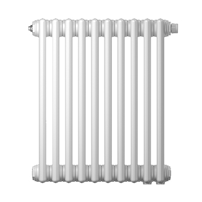 Радиатор трубчатый Zehnder Charleston Retrofit 3057, 08 сек.1/2 бок.подк. RAL9016 (кроншт.в компл)