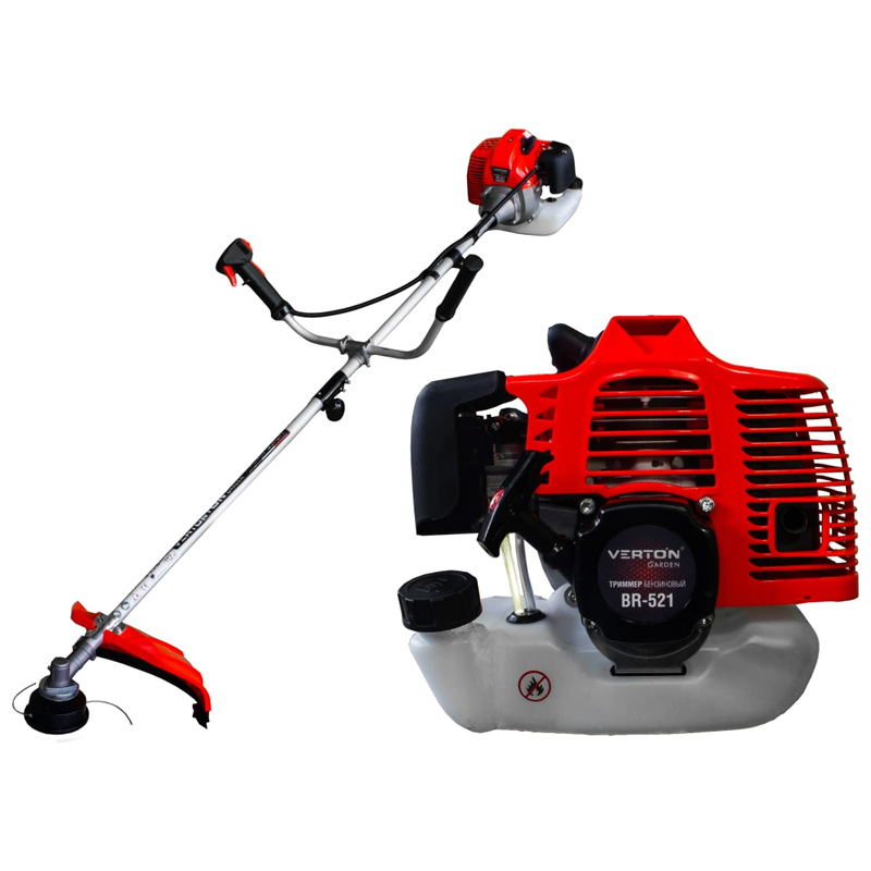 Триммер бенз. VERTON garden BR-521 (V 52 см3,2.5 л.с./1.83 кВт)