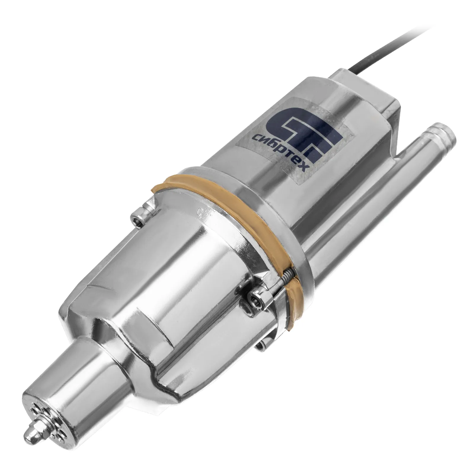 Вибрационный насос Сибртех СВН300Н-10, нижний забор, 300 Вт, напор 75 м, 1200 л/ч, кабель 10 м