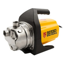 Садовый поверхностный насос Denzel GP 1000Х, 1000 Вт, 3500 л/ч, подъем 44 м, нержавейка