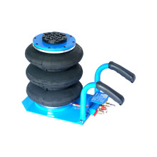 Домкрат 3-секционный AE&T T08103B 3т (пневматический)