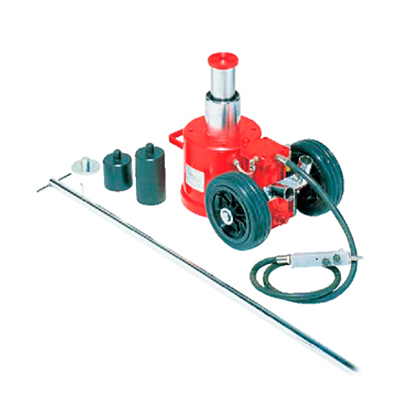 Домкрат пневмогидравлический подкатной 31/15 т Werther-Oma W120, 2-х стадийный