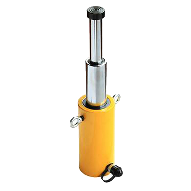 Домкрат гидравлический телескопический TOR HHYG-10270D (ДТ10Г270) 10 т, 2ур 1004680