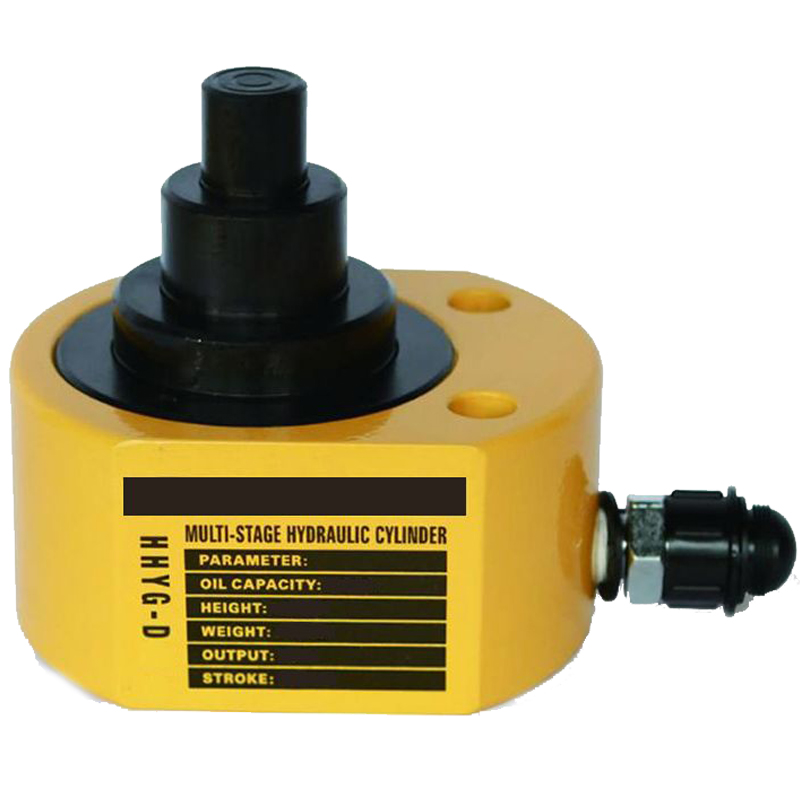 Домкрат гидравлический телескопический низкий TOR HHYG-10D (ДТ10Г25) 10 т, 2ур 1004675