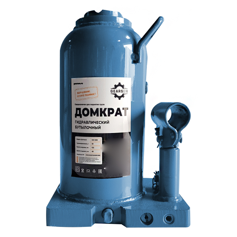 Домкрат гидравлический GEARSEN 30,0 т (GHJ 300)
