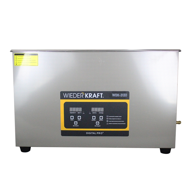 Ультразвуковая ванна (мойка) с подогревом 30 литров WIEDERKRAFT WDK-3130