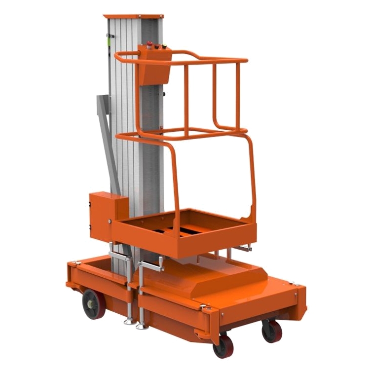 Подъемник мачтовый телескопический TOR GTWY4-100 AC 125 кг 4 м 1-мачтовый (от сети) (G)