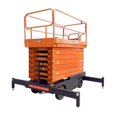 Несамоходный подъемник GROST Tower 1000-5.8 AC 380 с выдвижной платформой