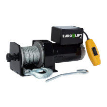 Лебедка автомобильная электрическая EURO-LIFT KDJ-2000Н (200-D)12V