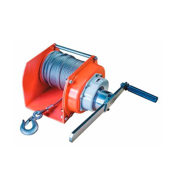 Лебедка барабанная OXLIFT JHW-1000 (с канатом)