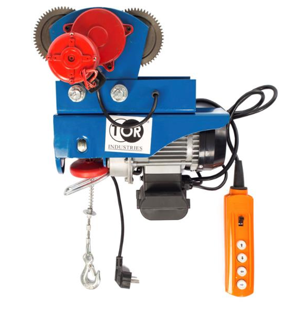 Таль электрическая TOR PA-250/500 12/6 м (J) (с тележкой)