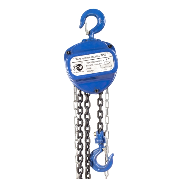 Таль ручная шестеренная TOR ТРШ (C) 1т 6 м (G)