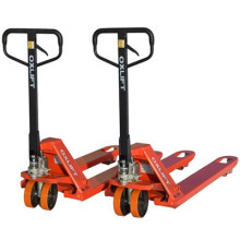 Узковильная гидравлическая тележка OXLIFT OX25-PU115(W450)