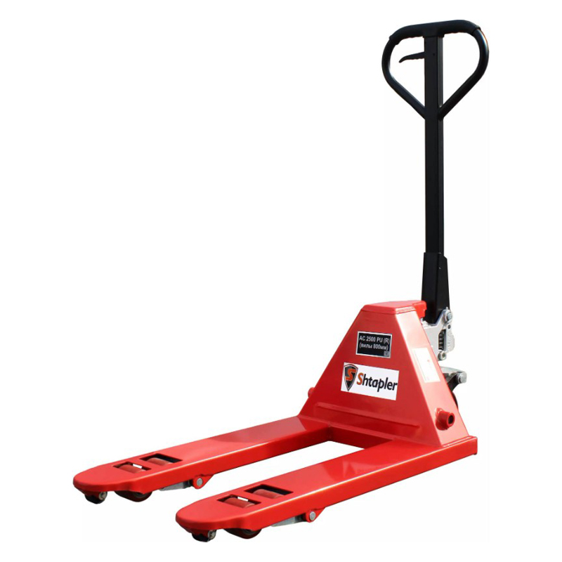 Ручная гидравлическая тележка Shtapler AC 2500 PU, длина вил 800мм