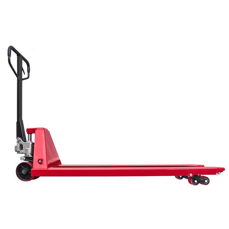 Гидравлическая тележка RAKUDA CP 25 LONG 1500, колёса п/у, ролики п/у (VILS)