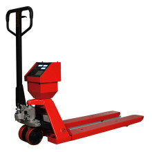 Гидравлическая тележка RAKUDA CPW 25 с весами, ролики п/у, колёса п/у (VILS)