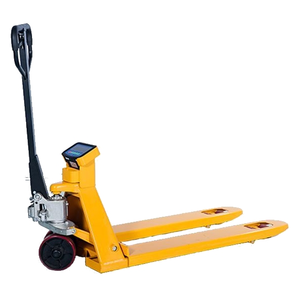 Тележка гидравлическая TOR WH-30ES 3000 кг 1150 мм с весами (полиуретановые колеса)