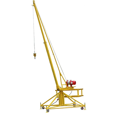 Кран стреловой поворотный Пионер (Мастер) КСП-500 (с грузом, с колесами)