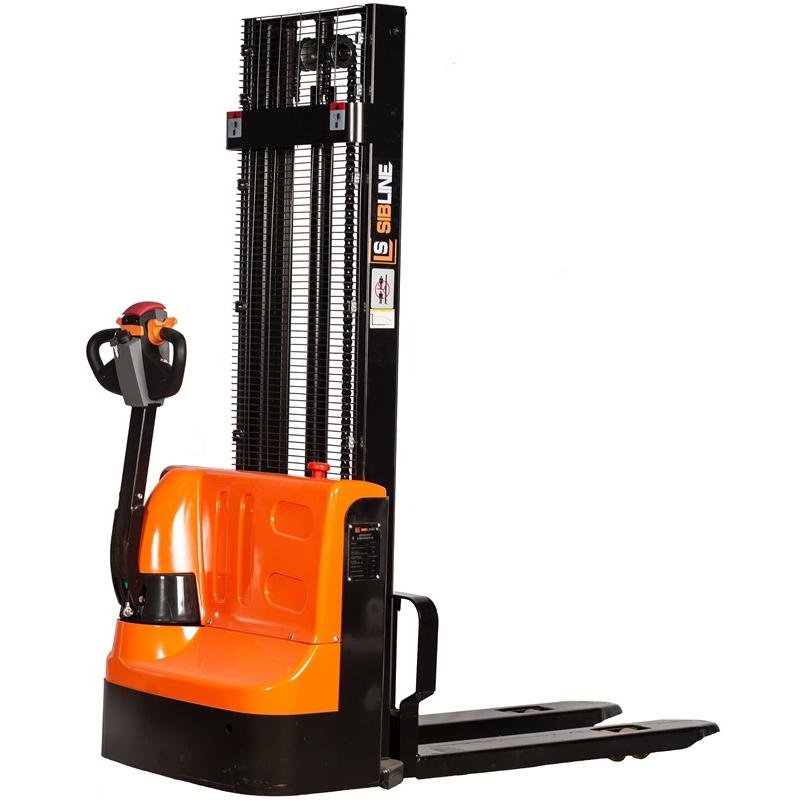 Штабелер электрический самоходный SIBLINE CL1230J 1,2Т 3М сопровождаемый, литий-ионная АКБ