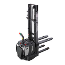 Самоходный штабелер Tisel ES1229 DX Li-Ion с платформой и боковой поддержкой