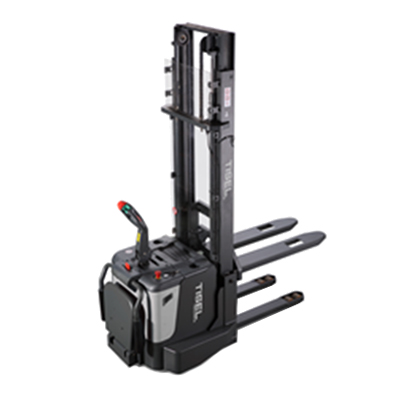 Самоходный штабелер Tisel ES1536 FDX Li-Ion с платформой и боковой поддержкой