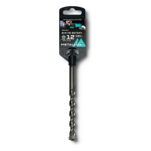 Бур по бетону SDS-plus METALLICA Optima 12 х160/100 мм, напайка с центром, 2 спирали