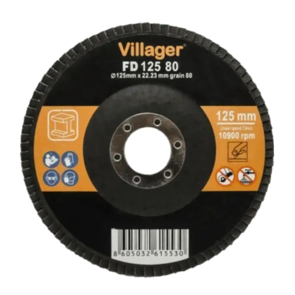 Лепестковый диск Villager FD 125/80 (3 шт)