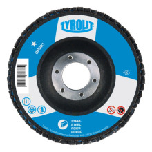 Диск лепестковый по стали 27А Tyrolit А40S-B 115х22,23 мм