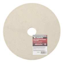 Круг полировальный из натурального войлока, 200х20х32 мм Matrix