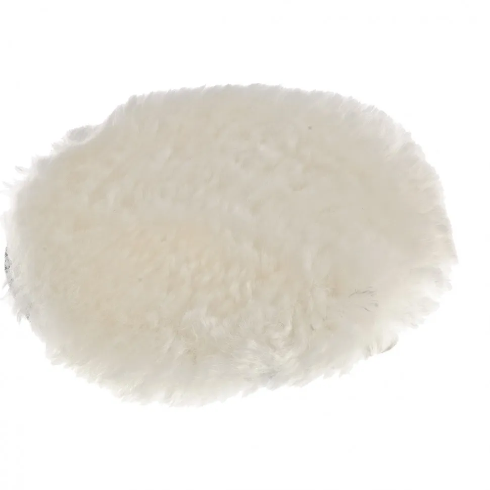 Насадка полировальная под липучку, 150 мм, натуральная шерсть Matrix