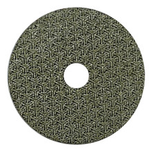 Алмазный гибкий шлифовальный гальванический круг "Черепашка" Hilberg 100 мм № 100