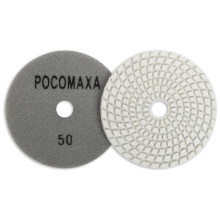 Алмазный гибкий шлифовальный круг 100 мм мокрая шлифовка зерно 50 РОСОМАХА