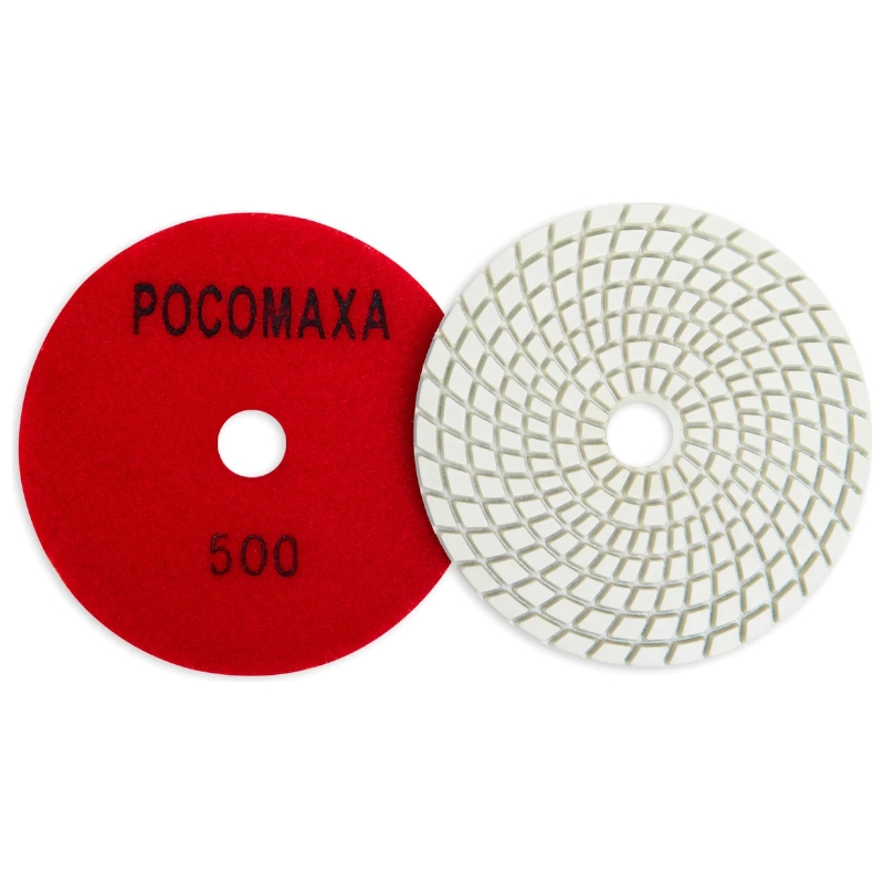 Алмазный гибкий шлифовальный круг 100 мм мокрая шлифовка зерно 500 РОСОМАХА