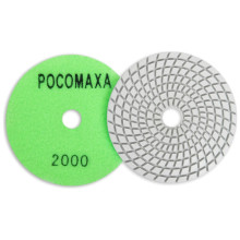 Алмазный гибкий шлифовальный круг 100 мм мокрая шлифовка зерно 2000 РОСОМАХА