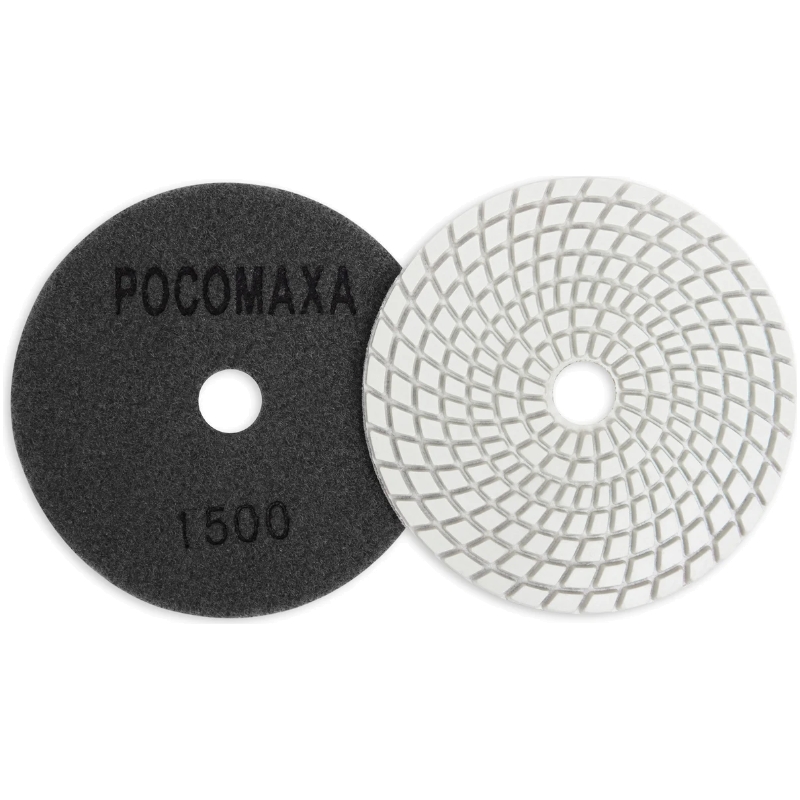 Алмазный гибкий шлифовальный круг 100 мм мокрая шлифовка зерно 1500 РОСОМАХА
