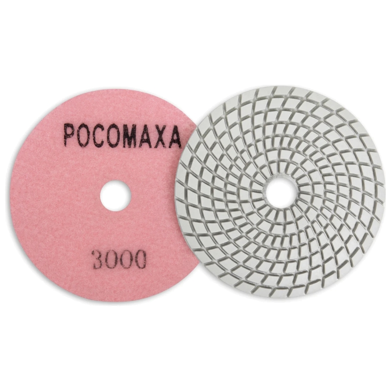 Алмазный гибкий шлифовальный круг 100 мм мокрая шлифовка зерно 3000 РОСОМАХА