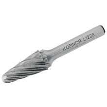 Борфреза сфероконическая KORNOR L0613NFM03 по алюминию (крупная насечка) Борфреза сфероконическая KORNOR L0613NFM03 по алюминию (крупная насечка)